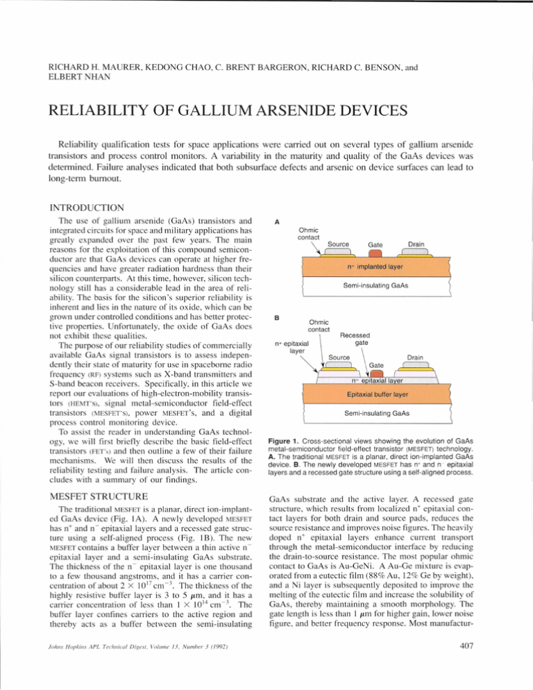 Is gallium arsenide is a semiconductor or not?