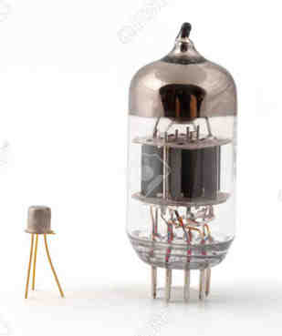 What is the advantage of semiconductors over electron tubes?